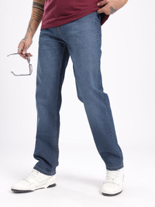 Glitchez Regular Men Blue Jeans
