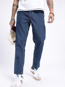 Glitchez Relaxed Fit Men Blue Jeans