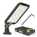 Glitgate 400W LED Parking Lot Light 60,000LM Ajustbale Arm Mount ETL Listed