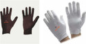 Glitter Cotton Cricket Multipurpose Hand Protect Re-usable Batting Inner Hand Gloves Wicket Keeping Gloves (Brown, White)