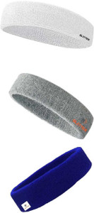 glitter head band head band white grey blue