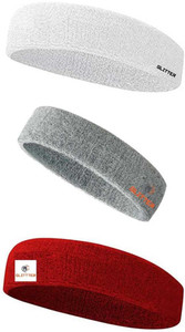 glitter head band head band white grey red