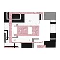 Glitter Pink Grey W hite Geomtric 3 Gang 2 Toggle 1 Decorator/GFCI Combination Light Switch Cover Decorative Triple Combo Switch Face Wall Plate Room Decor