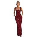Glitter Sequin Prom Dress for BacheloretteBirthdayHoliday