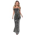 Womens Sparkly Rhinestone Dress Long Prom Dresses