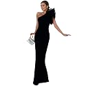 Womens Sparkly Rhinestone Dress Long Prom Dresses