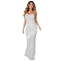 Glitter Sequin Prom Dress for BacheloretteBirthdayHoliday