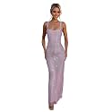 Glitter Sequin Prom Dress for BacheloretteBirthdayHoliday