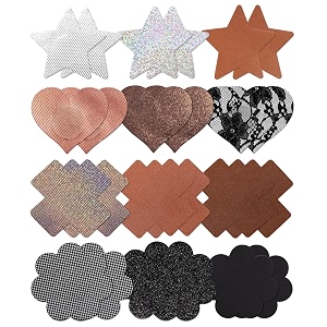 Glitters Pasties Rave Pack Nipple Covers Stickers