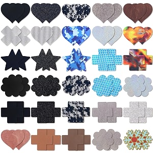 Glitters Pasties Rave Pack Nipple Covers Stickers