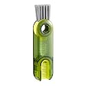 3 in 1 Tiny Bottle Cup Lid Detail Brush Straw Cleaner Tools Milk Feeding Bottle Nipple Cleaner Multi-Functional Cleaning Brush