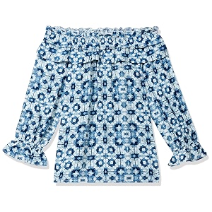 global desi Girls Solid Regular Fit TOP