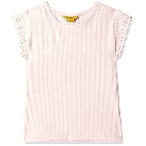 global desi girl girl39s regular fit tunic shirt r050cgfk_pink 11-12 yrs