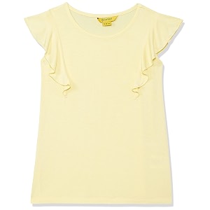 global desi girl girl39s regular fit tunic shirt r039tpml_orange 13-14 yrs