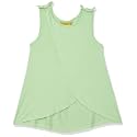 Global Desi Girl Girl's Regular Fit Tunic Shirt (R303TPML_Green 3-4 Yrs)