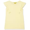Global Desi Girl Girl's Regular Fit Tunic Shirt (R039TPML_Orange 13-14 Yrs)