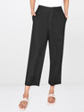 GLOBAL DESI Regular Fit Women Black Trousers