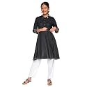 global desi Women39s Polyester Solid Regular Shirt