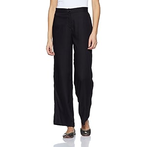 global desi Womens Regular Fit Rayon Pant
