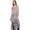 global desi Womens Square Neck Printed Kurta
