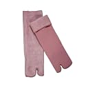 Unisex Men's and Women's Girls Soft &amp; Cozy Solid Winter Thick Warm Fleece Lined Thermal Stretchy Elastic Velvet Socks with Thumb-1 Pair(Free Size)