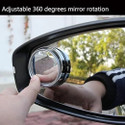 Globalrise Manual Rear View Mirror, Blind Spot Mirror For Universal For Car Universal For Car