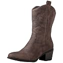 GLOBALWIN Cowboy Boots for Women Mid-Calf Western