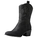 GLOBALWIN Cowboy Boots for Women Mid-Calf Western