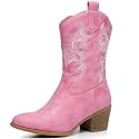 GLOBALWIN Cowboy Boots for Women Mid-Calf Western