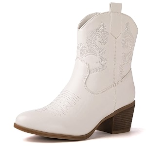 GLOBALWIN Cowboy Boots For Women Short Ankle
