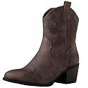GLOBALWIN Cowboy Boots For Women Short Ankle