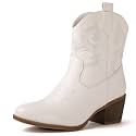 GLOBALWIN Cowboy Boots For Women Short Ankle