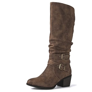 GLOBALWIN Womens Knee High Cowboy Boots -