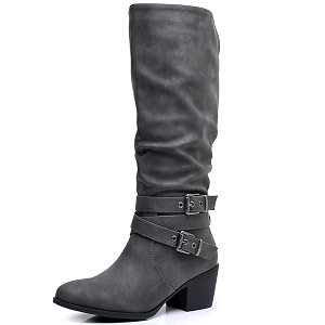 GLOBALWIN Womens Knee High Cowboy Boots -