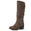 GLOBALWIN Womens Knee High Cowboy Boots 