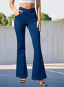 GLOBENAUT Flared Women Blue Jeans