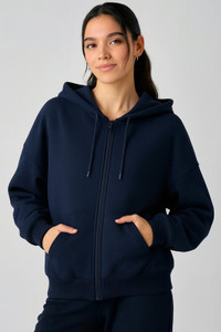 globenaut full sleeve solid women sweatshirt