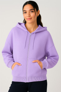 globenaut full sleeve solid women sweatshirt