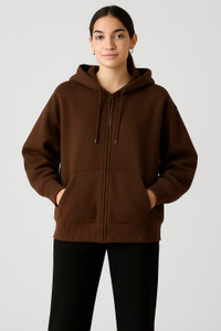 globenaut full sleeve solid women sweatshirt