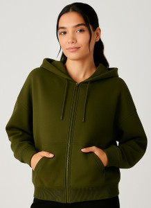 globenaut full sleeve solid women sweatshirt