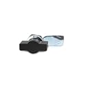 GLOBOMOTIVE Drawer Glovebox Metal Security Panel Lock Heavy Black Knob (Size: 25 mm, Pack of 2)
