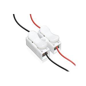globomotive electrical quick push cable connector  high pressure resistant splice lock wire terminals push connector 2 way pack of 30