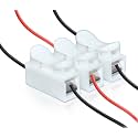GLOBOMOTIVE Electrical Quick Push Cable Connector – High Pressure Resistant Splice Lock Wire Terminals Push Connector, 3 Way (Pack of 30)