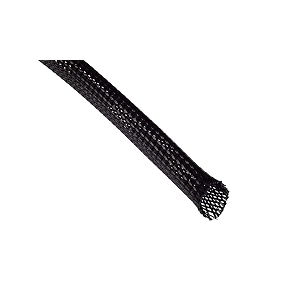 globomotive nylon braided cable sleeve - wire management sleeve for cable protection usb cable power cord audio video cable diameter 050 inch 10 feet