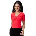 Globus Women39s Solid Regular Fit Blouse