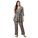 Globus Women Co-Ord Set 3641624001_Red_S