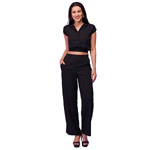 Globus Women Co-Ord Set 3641683001 Black S