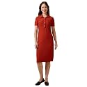 Globus Women Dress GS583104_Brown_S