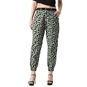 Globus Women Lavender Camo Printed Mid-Rise Regular