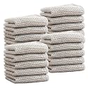 GLOCALL Multipurpose Wire Dishwashing Rags for Wet and Dry, 2024 New Non-Scratch Wire Dishcloth Scrubbing Wire Dishwashing Rag, Reusable Metal Wire Dishwashing Cloth for Home Kitchen Cooktop (20)